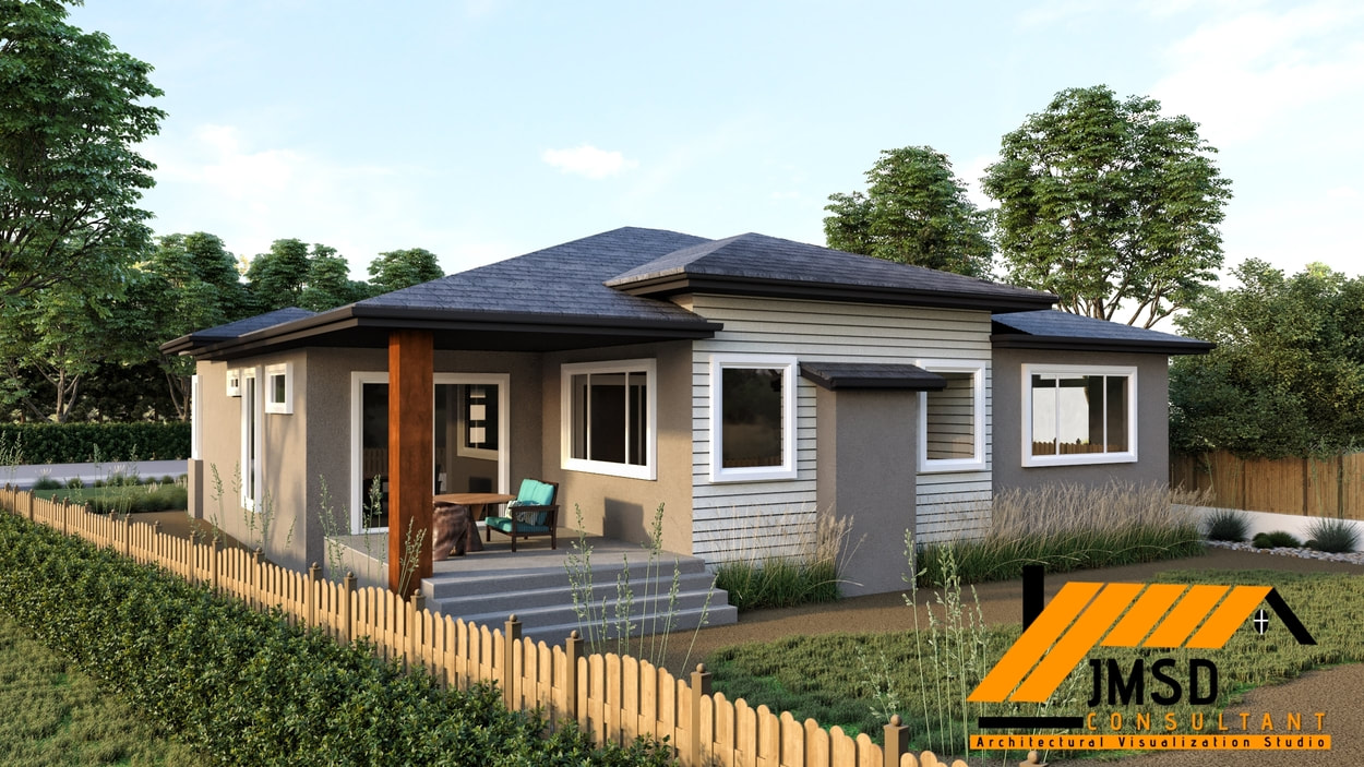 3D Exterior Home Rendering Services NYC